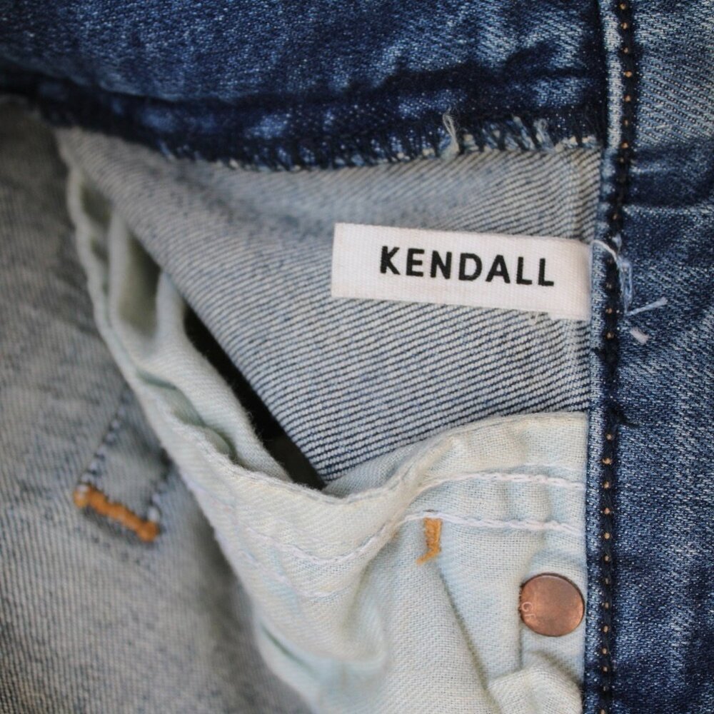 GRLFRND Kendall Super Stretch High Rise Skinny Jeans Blue Duran Size 27 - Picture 9 of 10